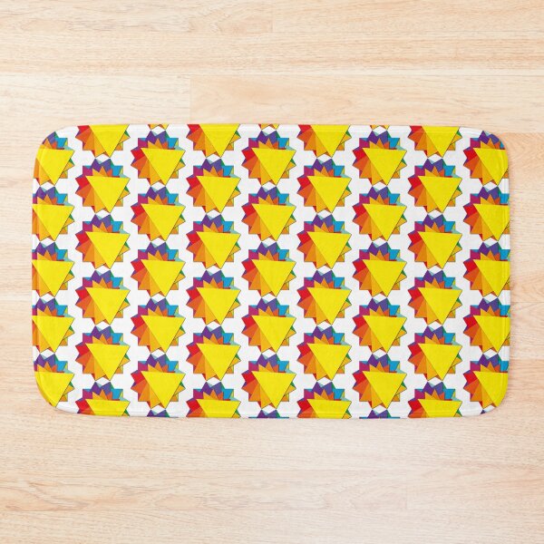 Item preview, A geometric star design with the colors of the rainbow designed and sold by Saskia Beeldman.