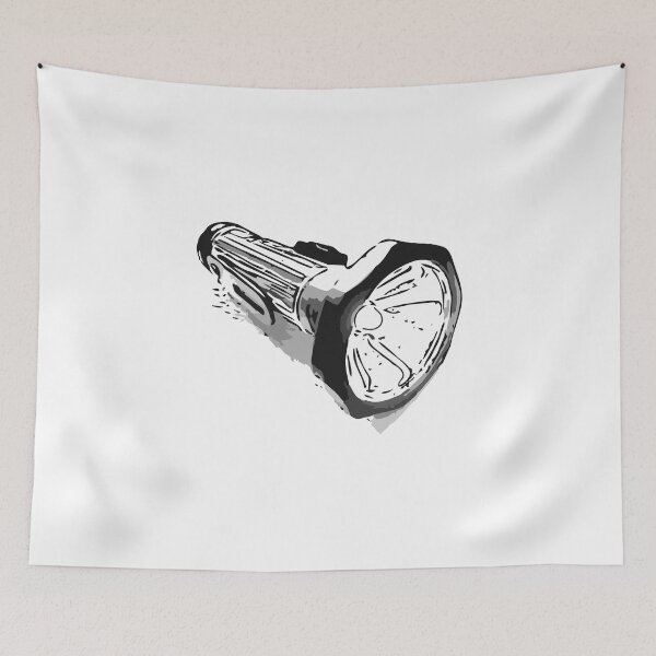 Item preview, retro flashlight designed and sold by RosArt100.