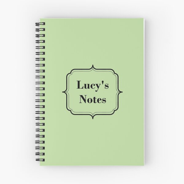 Item preview, Lucy's notes - formal designed and sold by Fiona Doyle.
