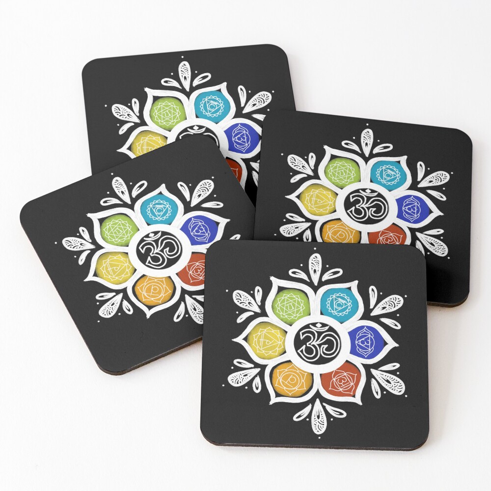 Item preview, Coasters (Set of 4) designed and sold by Rudravi.