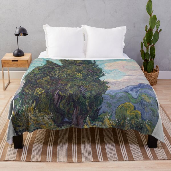 Item preview, Vincent Van Gogh - Cypresses designed and sold by vakashop.