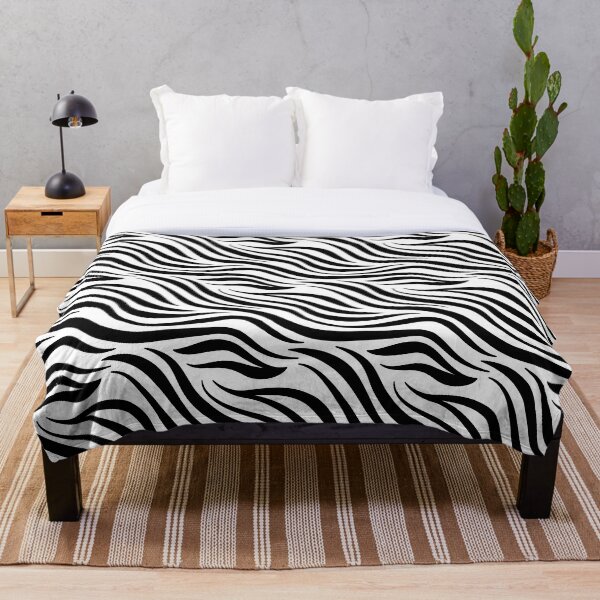 Zebra | Animal skin decor Throw Blanket