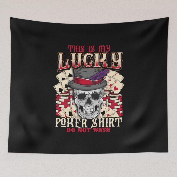 Item preview, This Is My Lucky Poker graphic Do Not Wash Casino Gambling designed and sold by biNutz.