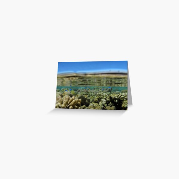 The World Below Greeting Card