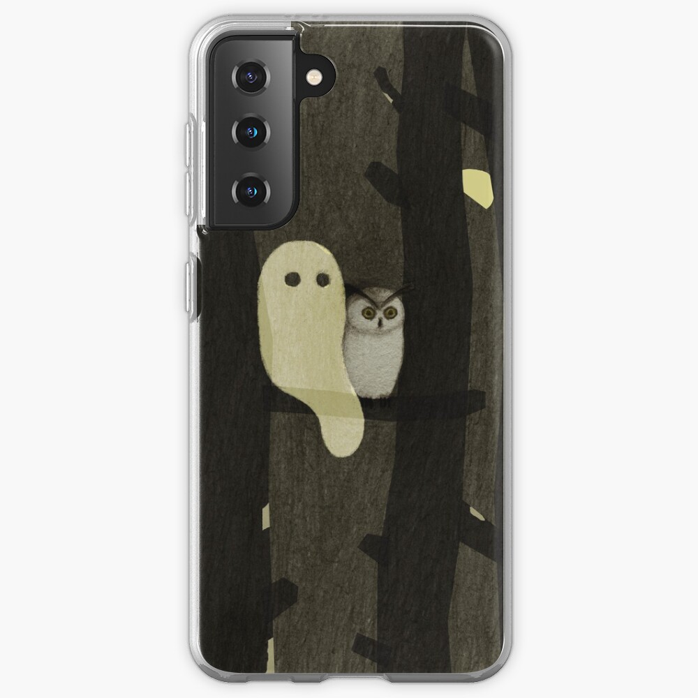 Little Ghost & Owl Samsung Galaxy Phone Case