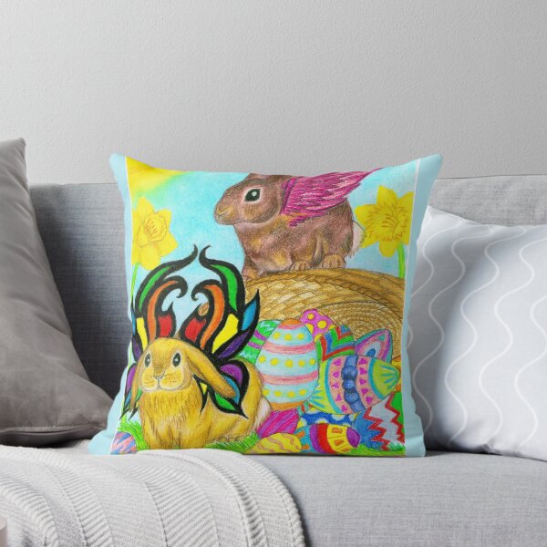 Item preview, Easter bunnies with wings designed and sold by Melanie Jeyakkumar.