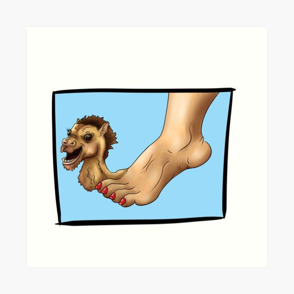 "Camel toe!" Art Print by Corvid-Arts | Redbubble