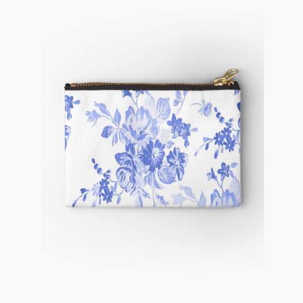Item preview, Blue and White Flowers Pattern designed and sold by MurphyMorganGifts.