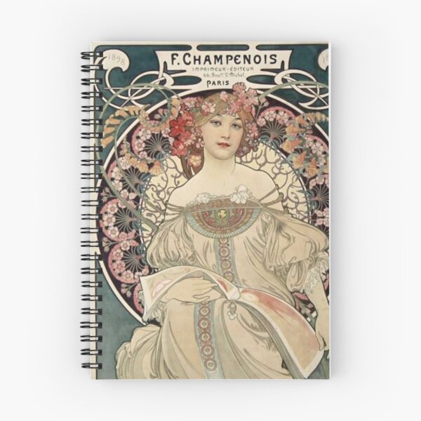 Item preview,  f. champenois Vintage advertising Art Nouveau design designed and sold by Vintage Designs +.