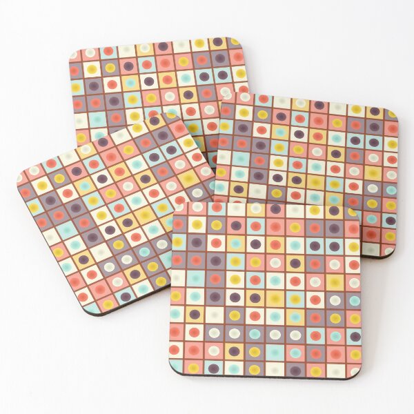 Item preview, Spotted geometric pattern designed and sold by Gaspar Avila.