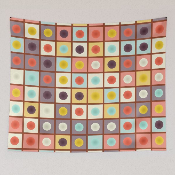 Item preview, Spotted geometric pattern designed and sold by Gaspar Avila.