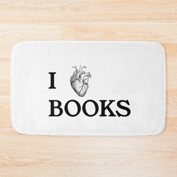 Item preview, I <3 Books designed and sold by jenncbyrd.
