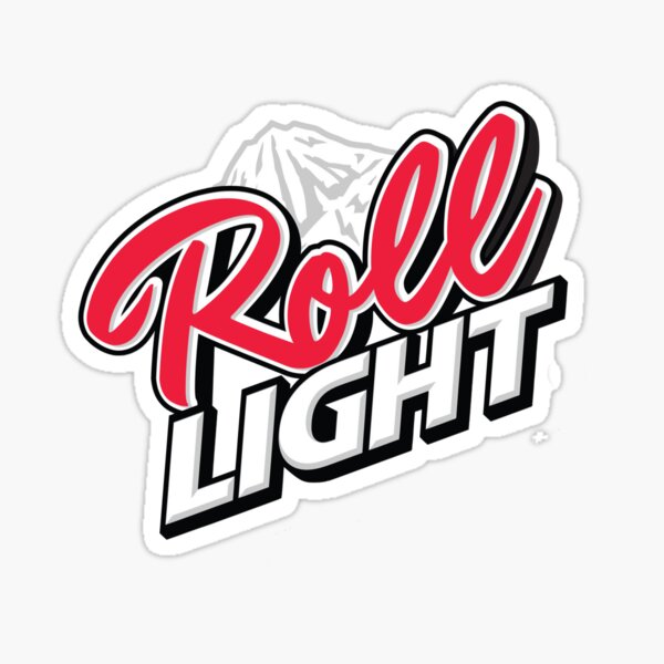 BJJ Roll Light Sticker