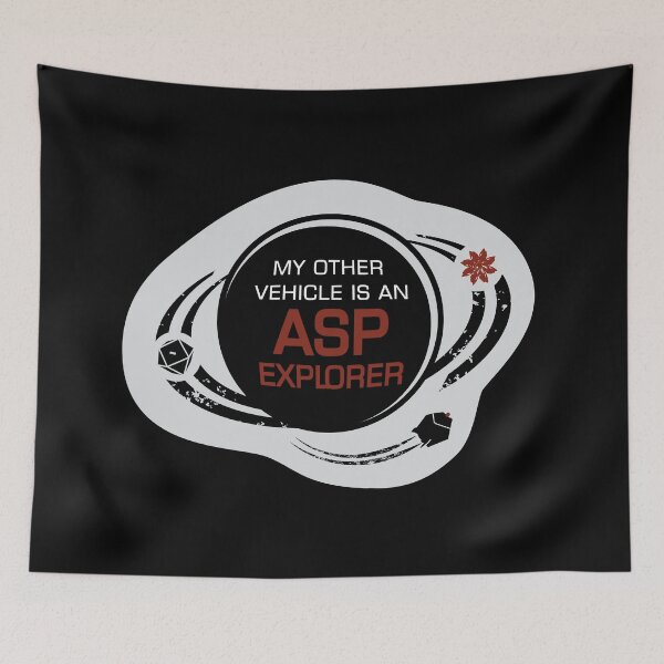 Item preview, ELITE DANGEROUS: OTHER VEHICLE IS AN ASP EXPLORER designed and sold by Madjack Tees Kiwi SuperStore.