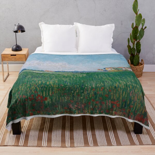 Artikelvorschau, Vincent Van Gogh - Feld mit Mohnblumen entworfen und verkauft von vakashop.