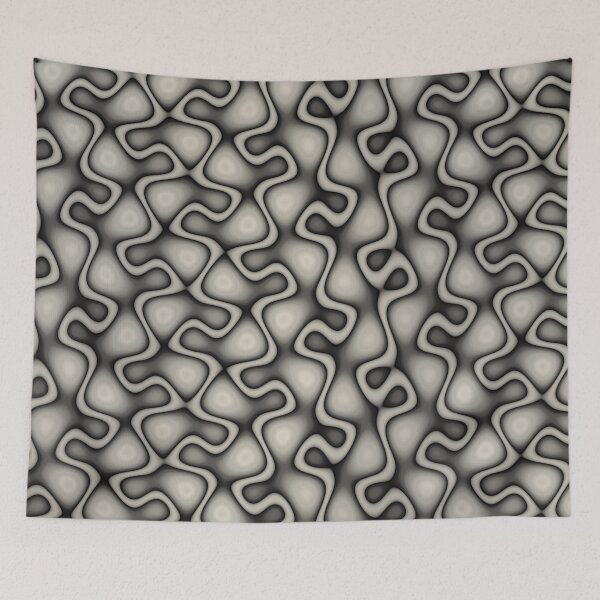 Item preview, Wiggle Room (black and white pattern) designed and sold by Lyle Hatch.