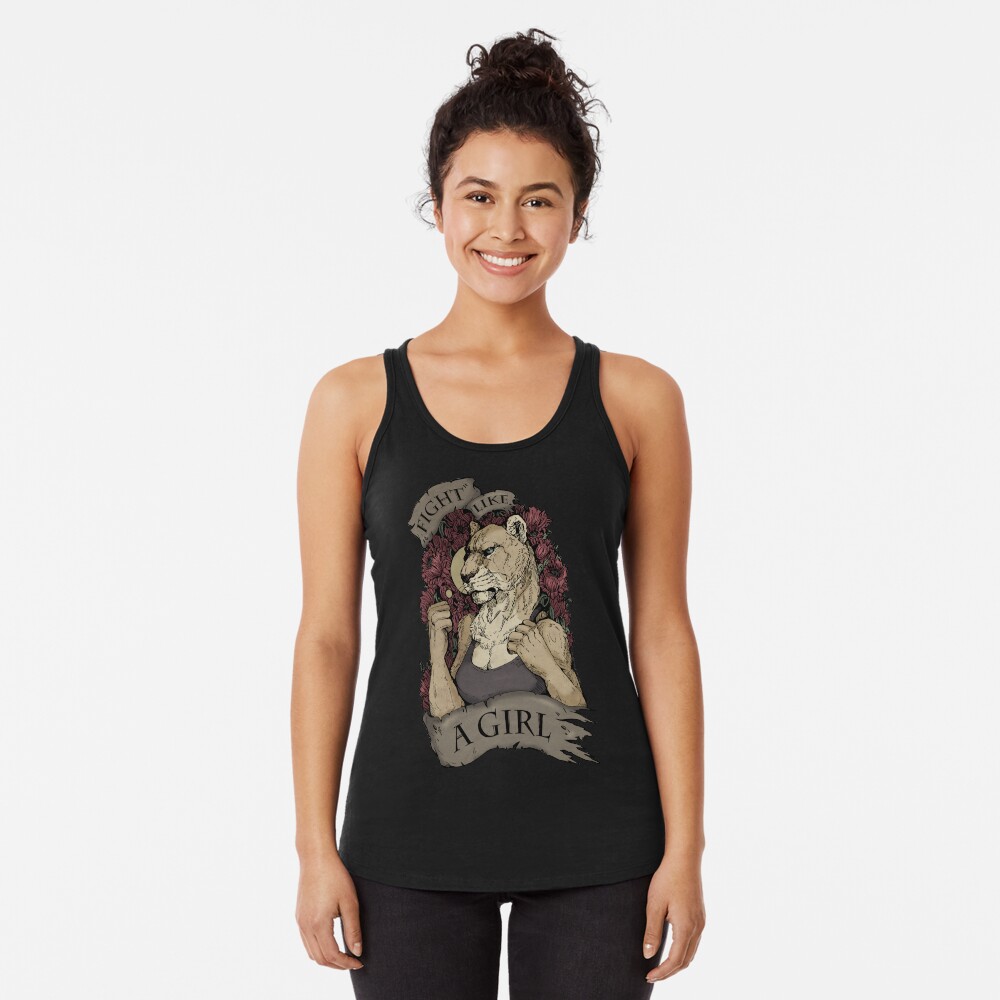 FIGHT Racerback Tank Top