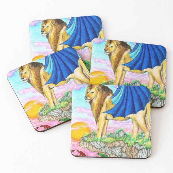 Item preview, Lion-fly with cubs designed and sold by Melanie Jeyakkumar.