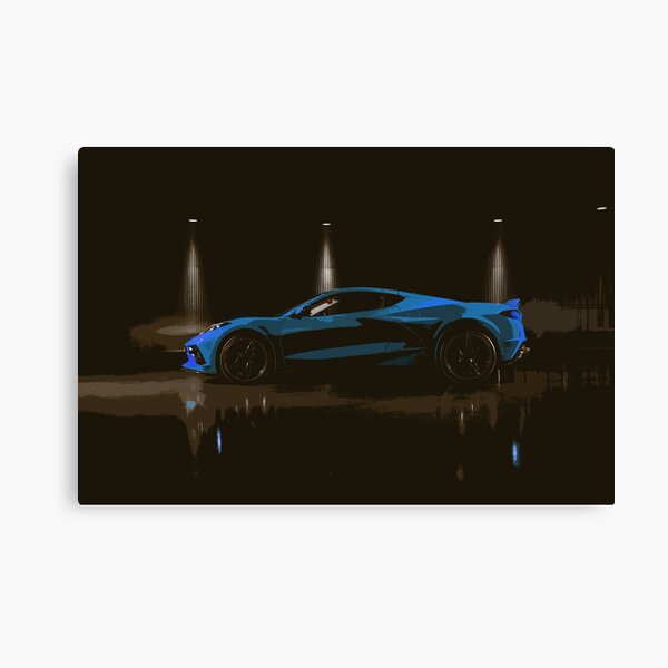 Chevrolet Corvette C8 Canvas Print