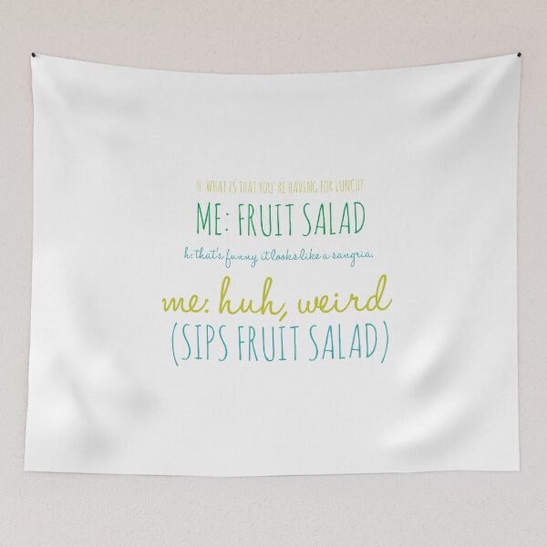 Item preview, Awesome Sangria for Breakfast Joke designed and sold by Lady Eva's Shop.