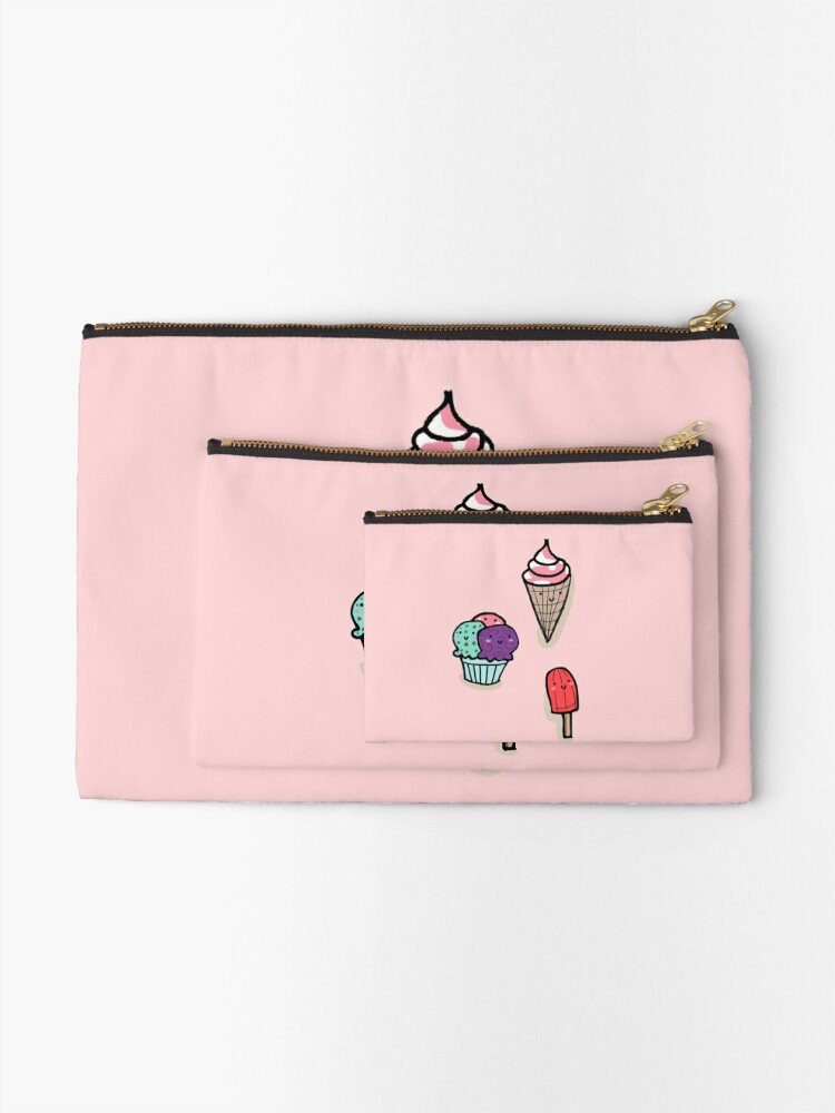 Cute ice cream delights | Zipper Pouch