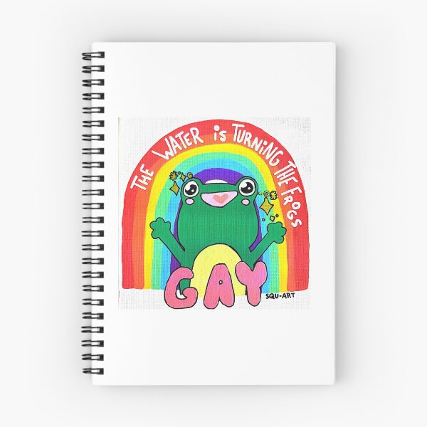 Item preview, The water is turning the frogs gay! designed and sold by squ-art.