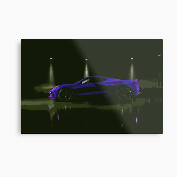 Chevrolet Corvette C8 Metal Print