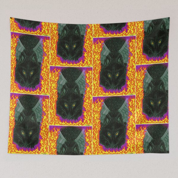 Item preview, Fire Wolf designed and sold by Melanie Jeyakkumar.