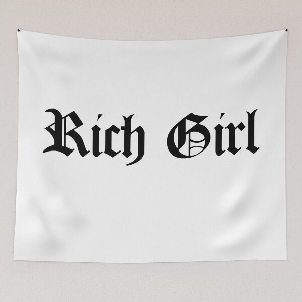 Item preview, Rich Girl Black Text  designed and sold by CinnamonCocaine.