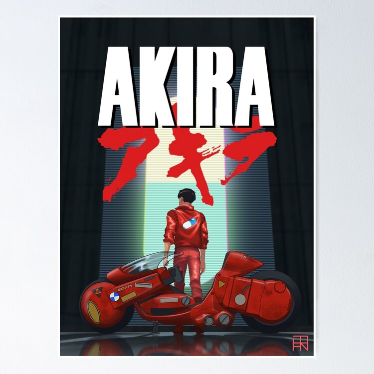 Battle game in 5 ,akira Art Board Print for Sale by hdvandenbosch