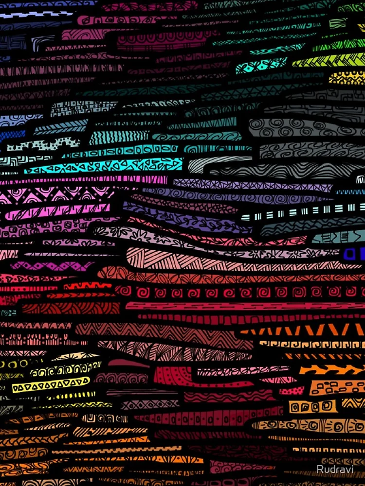 Thumbnail 4 of 4, Samsung Galaxy Phone Case, Random Pattern designed and sold by Rudravi.
