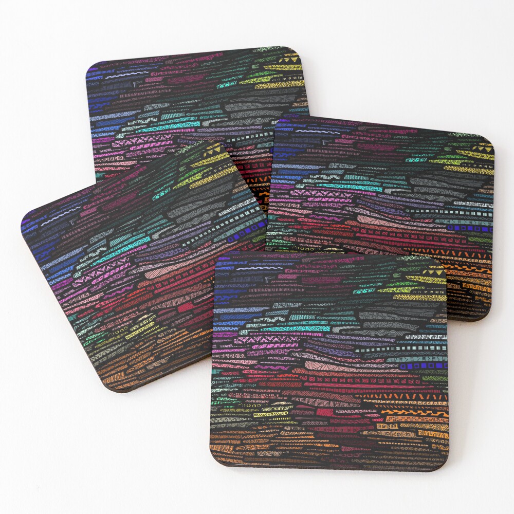 Item preview, Coasters (Set of 4) designed and sold by Rudravi.