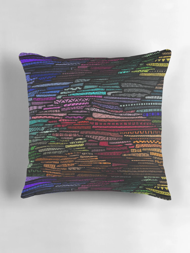 Thumbnail 3 of 4, Pillow, Random Pattern designed and sold by Rudravi.