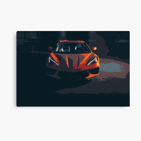 Chevrolet Corvette C8 Canvas Print
