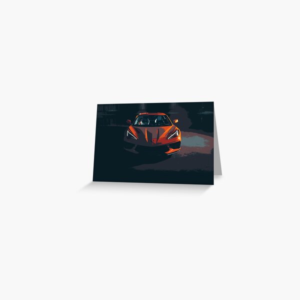 Chevrolet Corvette C8 Greeting Card