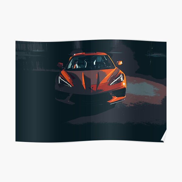 Chevrolet Corvette C8 Poster
