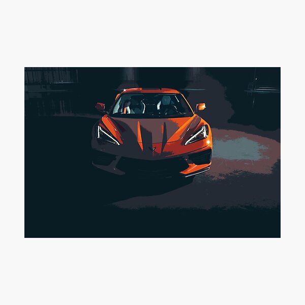 Chevrolet Corvette C8 Photographic Print