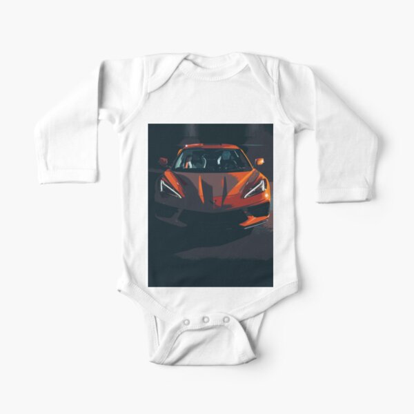 Chevrolet Corvette C8 Long Sleeve Baby One-Piece