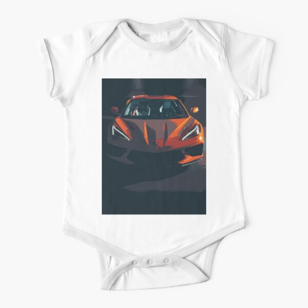 Chevrolet Corvette C8 Short Sleeve Baby One-Piece