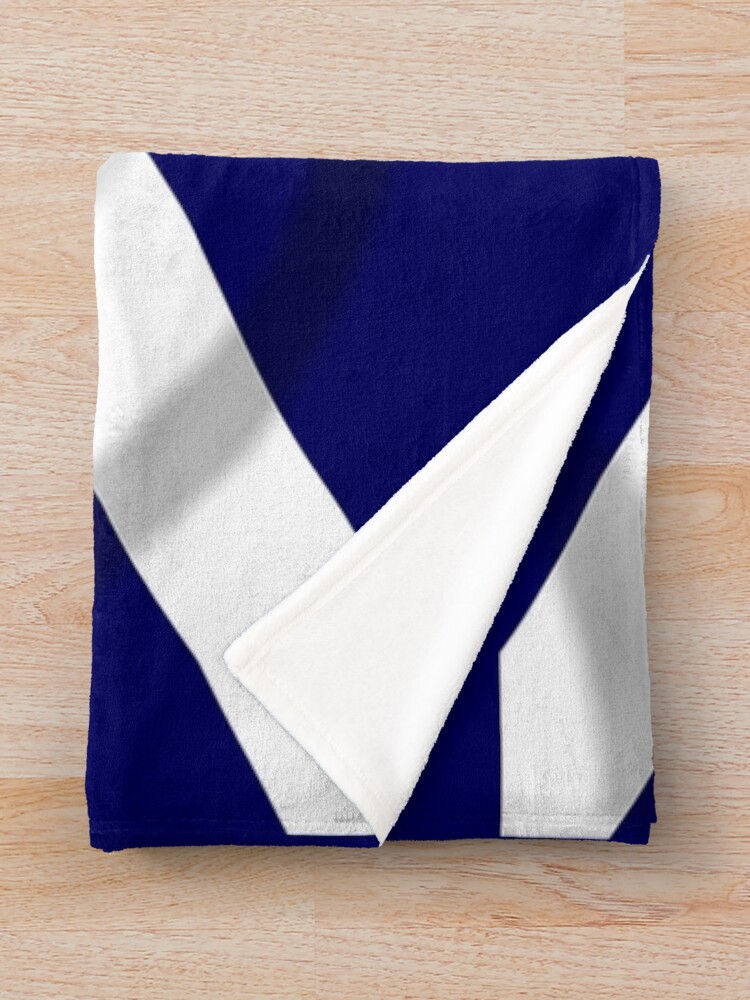 Alternate view of SALTIRE FLAG. FULL COVER. Scotland, Flag of Scotland, Scottish Flag, Saltire, SNP, S.N.P, Scottish Independence, Scots. Throw Blanket