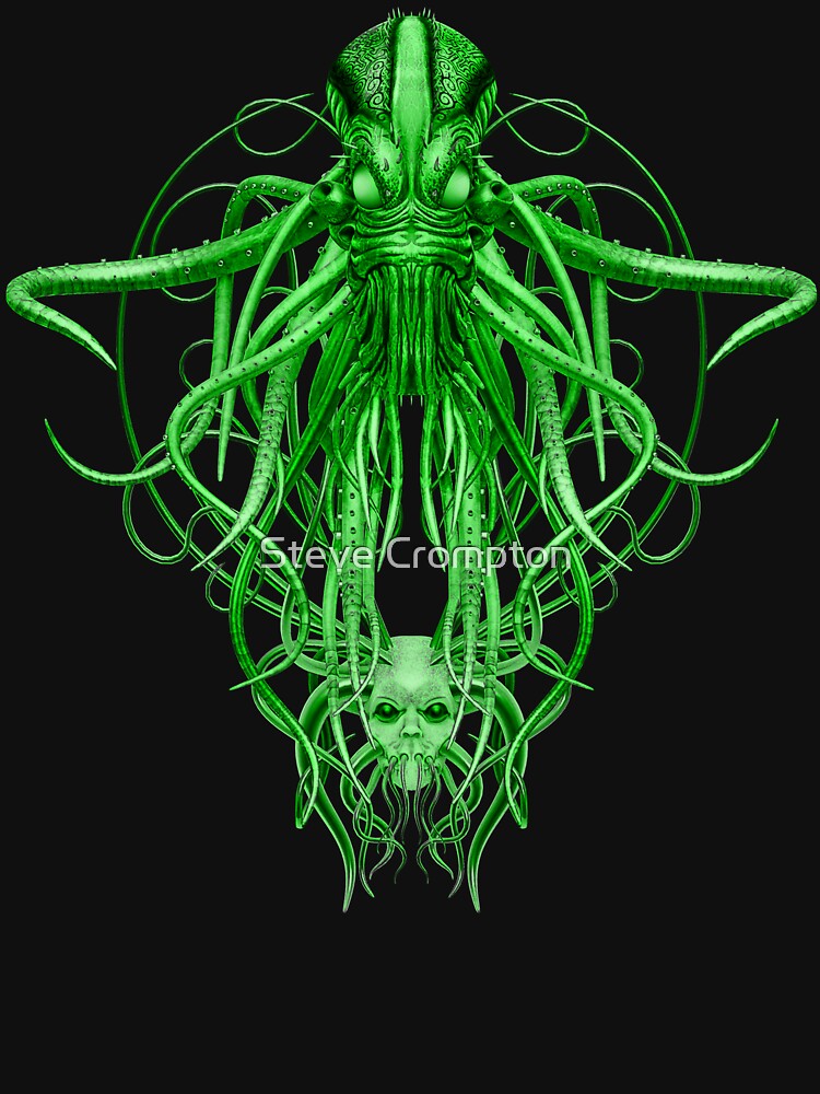 Cthulhu in green by SC001