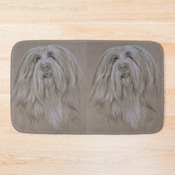 Item preview, Bearded Collie Portrait in Graphite designed and sold by BarbBarcikKeith.