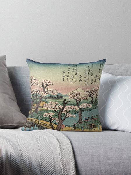 Item preview, Ando Hiroshige - Evening Glow at Koganei Bridge designed and sold by vakashop.