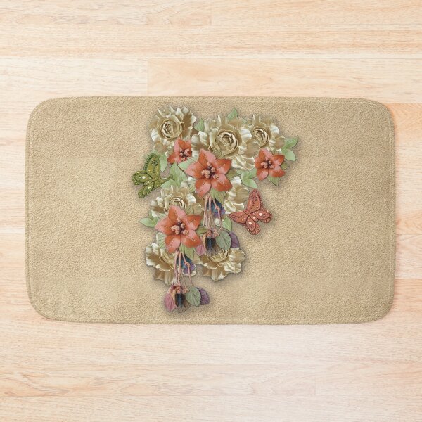 Item preview, Flores de cuero y mariposas designed and sold by NadineMay.