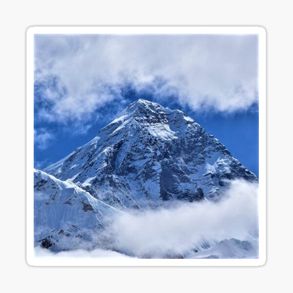 Item preview, Summit of Mount Everest in clouds designed and sold by Jéanpaul  Ferro.