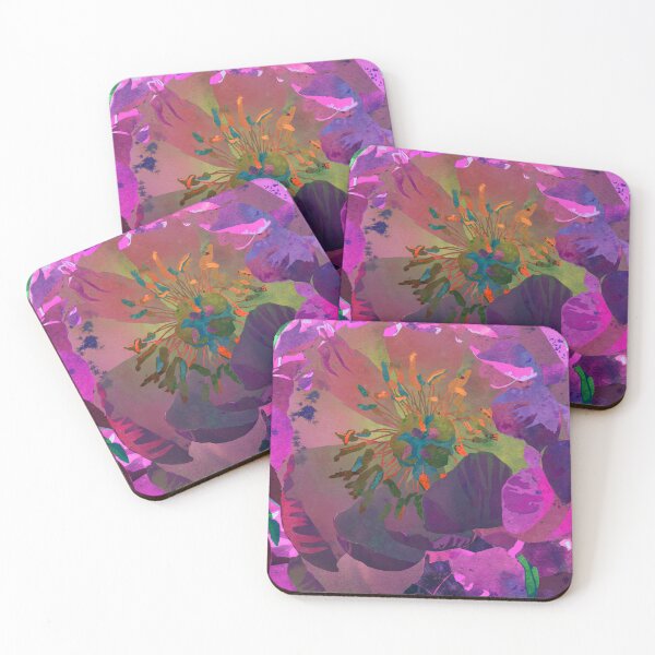 Item preview, Hot Pink Purple Peony Flower Art #1 | Watercolor Floral Illustration designed and sold by AndreaHelmArt.