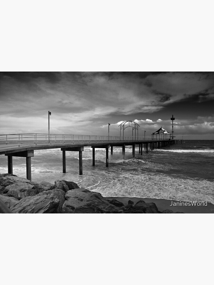 "Brighton Jetty, Adelaide." Canvas Print by JaninesWorld Redbubble