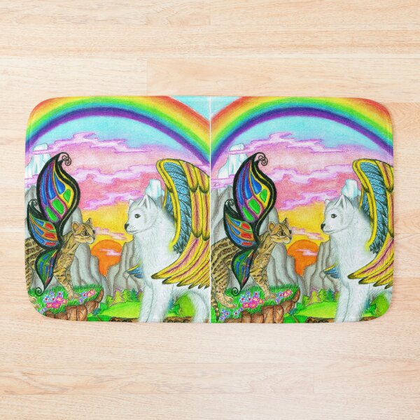 Item preview, Ocelot and Samoyed designed and sold by Melanie Jeyakkumar.