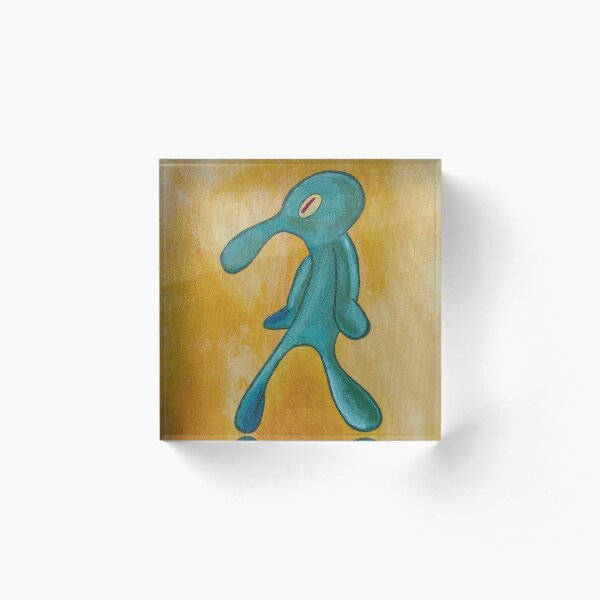 Higher resolution! Bold n Brash Spongebob Squarepants Acrylic Block