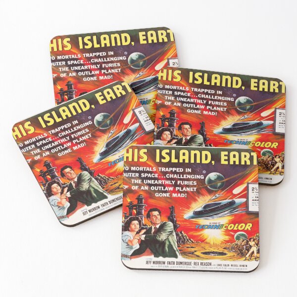 Item preview, THIS ISLAND, EARTH 1955 Sci Fi Classic Cinema Vintage Movie designed and sold by retroposters.